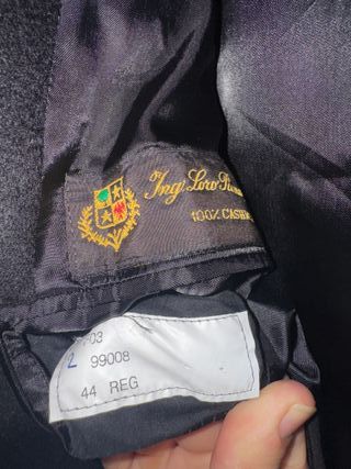 Abrigo Negro Marcus - Ing. Loro Piana & C.