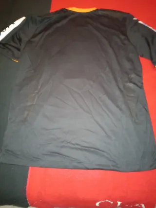 Camiseta Valencia CF Joma Negra Naranja Talla L