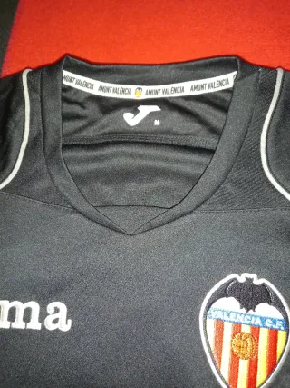 Camiseta Valencia CF Joma Negra Talla m