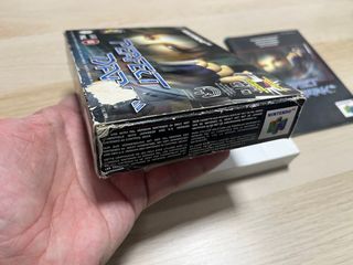 Perfect Dark Nintendo 64 Caja y Manual