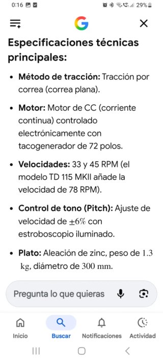 Giradischi Thorens TD 115 completamente revisionato