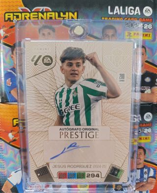 Autógrafo Jesús Rodríguez Adrenalyn XL 2025-2026