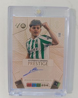 Autógrafo Jesús Rodríguez Adrenalyn XL 2025-2026