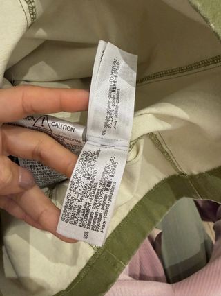 Vestido Zara verde con cinturones