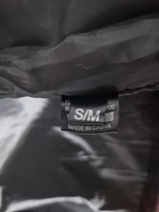 Abrigo piel conejo auténtica marrón oscuro intenso