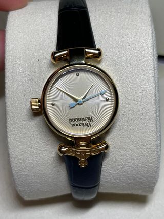 Reloj Vivienne Westwood Mujer Cuero Dorado