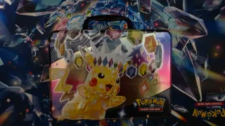 Caja Metálica Pokémon Pikachu completa.