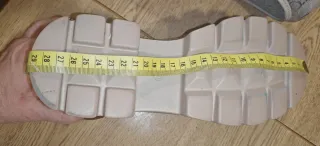 Mocasines plataforma monograma beige/marrón 40