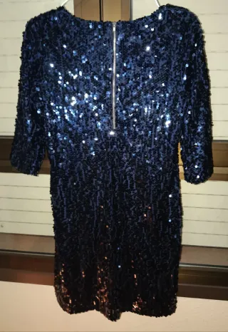 Vestido de fiesta ESPRIT azul talla M