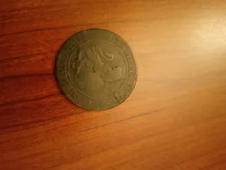 Moneda Diez Céntimos 1870