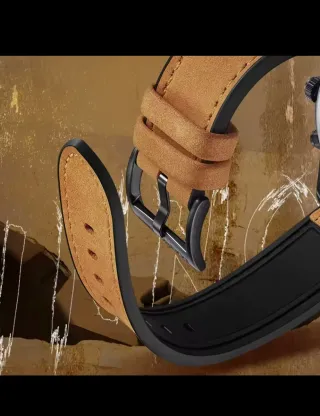 Reloj Mark Fairwhale Hombre Marrón y Dorado