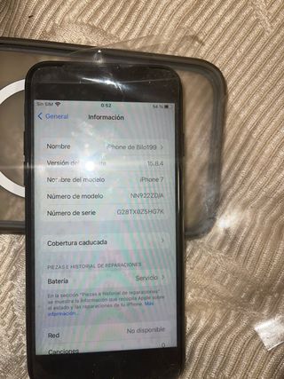iphone 7 buen móvil, no tiene ningún  golpe