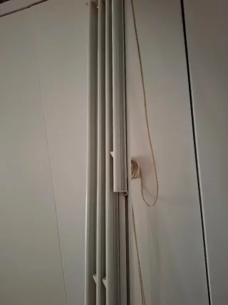 Rieles panel japonés (blanco)