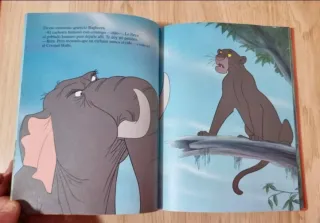 Clásico cuento Disney.El libro de la selva.GAVIOTA