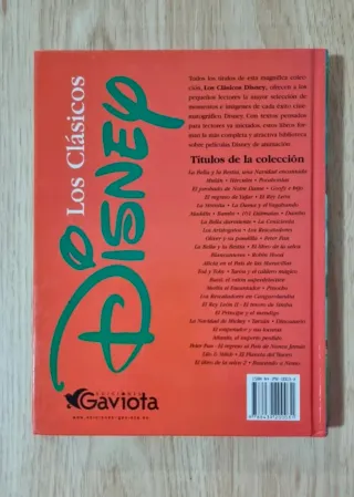 Clásico cuento Disney.El libro de la selva.GAVIOTA