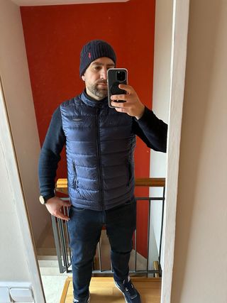 Chaleco Hackett Azul Talla XL