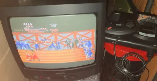 Consola Sega Mega Drive Negra