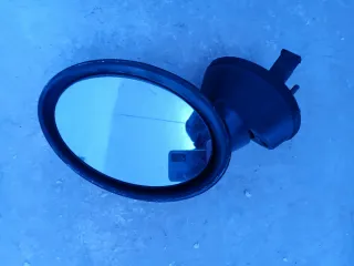 Retrovisores Mini R50 Carbono y amarillo