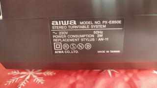 Tocadiscos Aiwa PX-E850 Automático