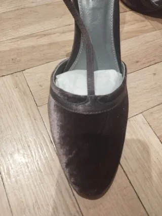 Zapatos tacón Tintoretto marrones