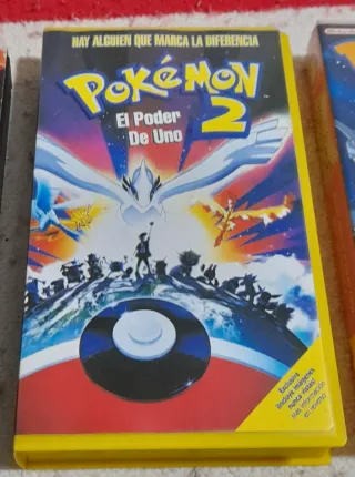 Lote 6 Películas VHS Pokémon