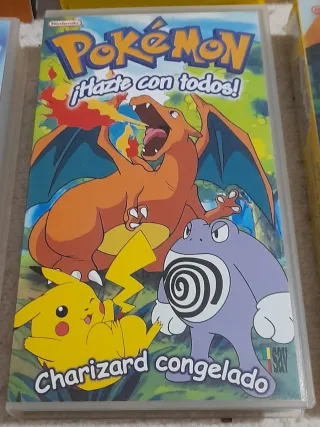 Lote 6 Películas VHS Pokémon