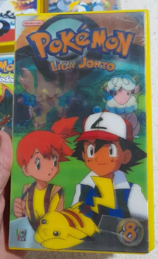 Lote 6 Películas VHS Pokémon