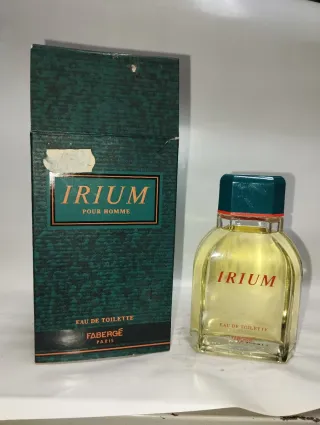 Frasco de colonia Irium Faberge descatalogado