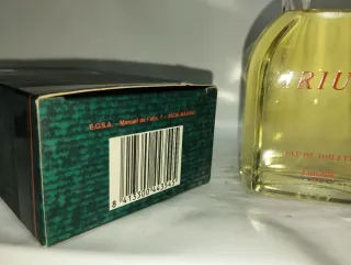 Frasco de colonia Irium Faberge descatalogado