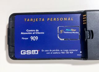 TELÉFONO MÓVIL ALCATEL HC-800, VINTAGE 1997