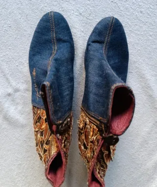 Botines Desigual Denim Bordados