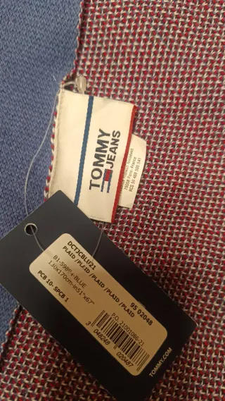 Manta Tommy Hilfiger Jeans Azul