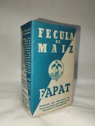Caja para colección Fécula de Maíz FAPAT