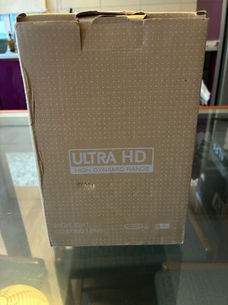 Proyector Pequeño Gris/Blanco