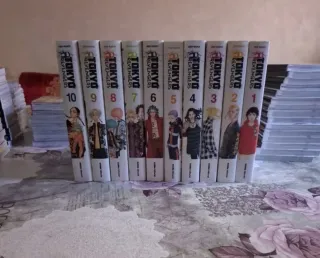 Una colección de todo tipo de mangas