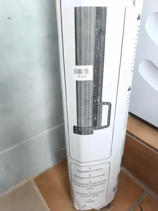 Valla protectora escaleras 110x80 cm