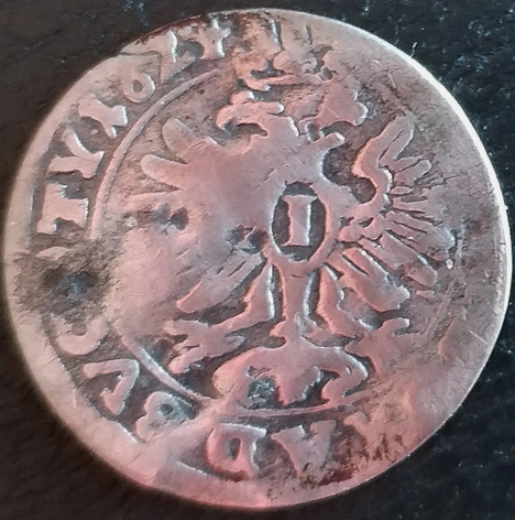 Moneda Fernando I I Austria 1 Kreuzer 1624