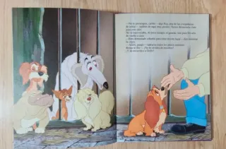 Clásico cuento Disney. "La dama y el vagabundo".