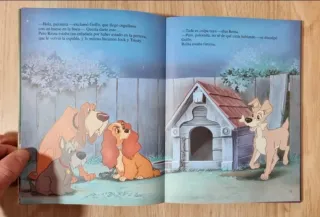 Clásico cuento Disney. "La dama y el vagabundo".