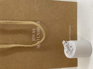 pendientes plata 925mm con piedra con circonita