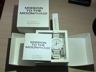 Omega x Swatch Mission to the Moonphase Snoopy