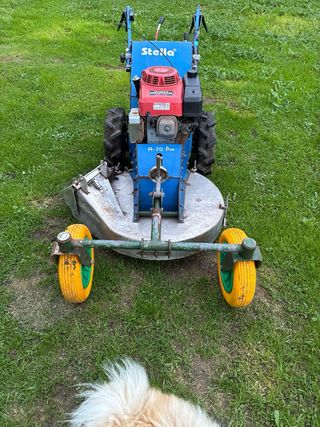 Desbrozadora de ruedas Stella  motor honda