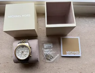 Reloj Michael Kors Dorado/Plateado Hombre