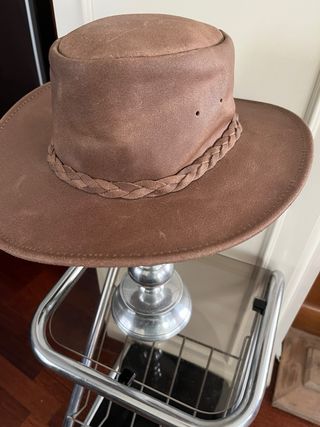 Sombrero vaquero de piel