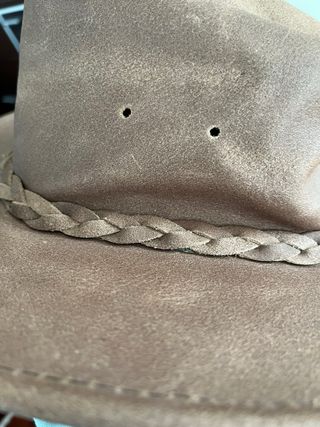 Sombrero vaquero de piel