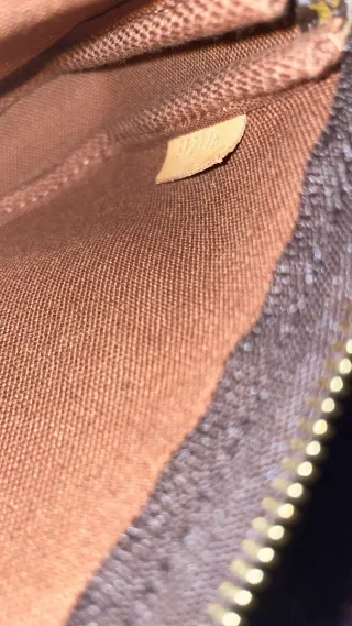 Bolso Louis Vuitton Marrón y Rosa