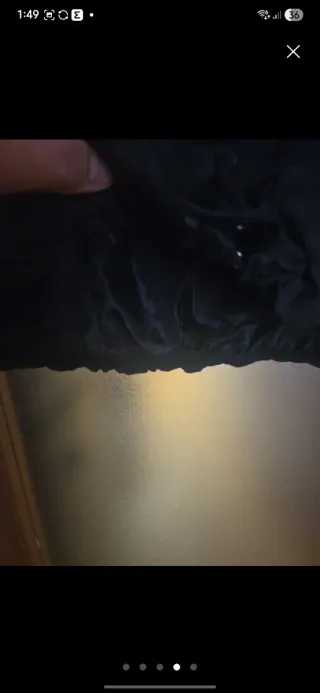 Chaleco Acolchado Negro Qiesani Talla M