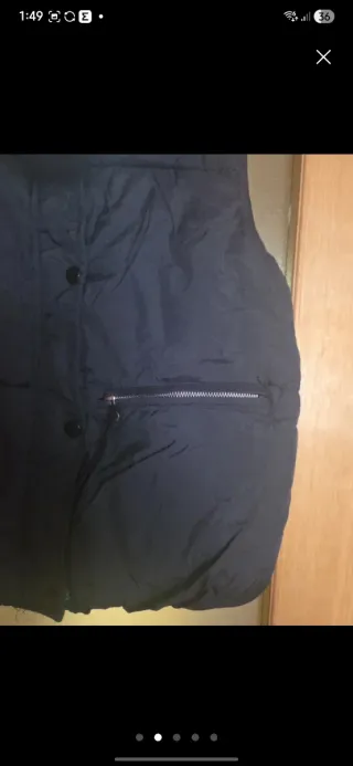 Chaleco Acolchado Negro Qiesani Talla M