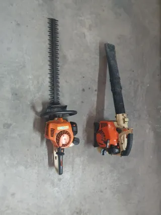 Cortasetos y Sopladora Stihl