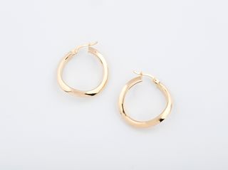 argollas oro 18k